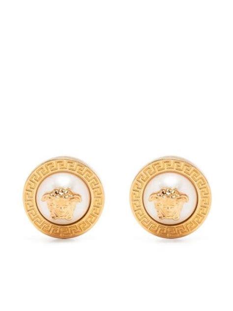 orecchini versace anello|Scopri la nuova collezione di orecchini Versace donna su.